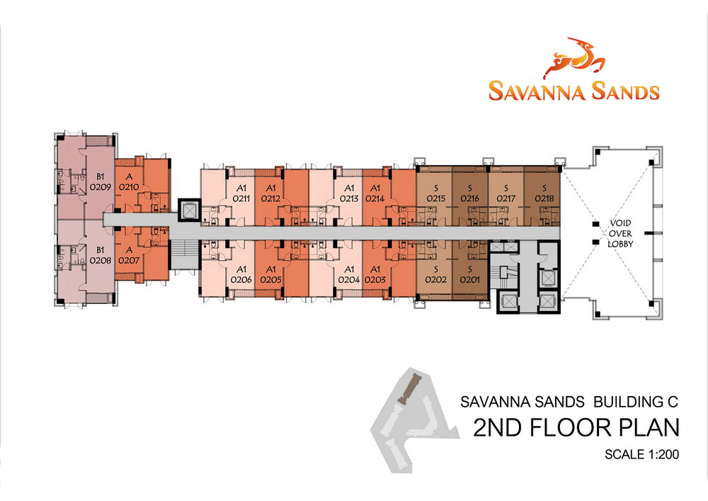 Savanna Sandsのフロアプラン 2st